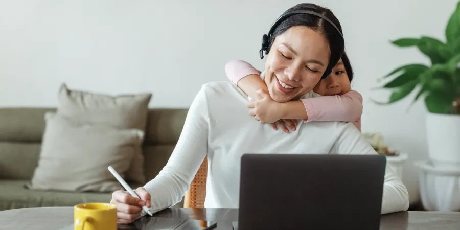 thuiswerken als ouder bij Yource