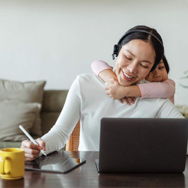 thuiswerken als ouder bij Yource